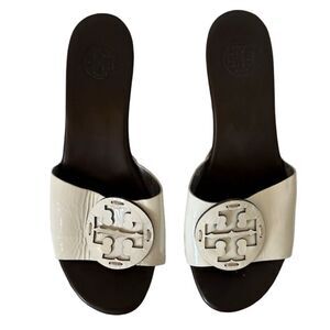 Tory Burch ‘Patti’ Patent Leather Wedge